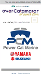 Mobile Screenshot of powercatmarine.com